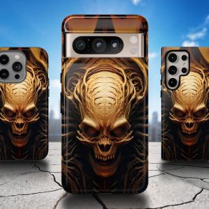 Alien Skull Phone Case